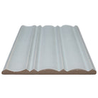 Edge of Folk Sky showing fluted texture and soft satin sheen