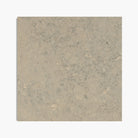 Flat view of Nova Grey Limestone 18x18 honed tile with soft beige and blue-grey veining