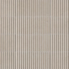 Flat view of Sinfonia Piano Arena Fluted Tile with matte finish and limestone-look texture