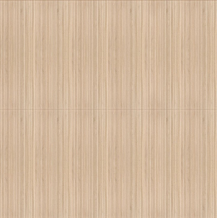 Urbanslat Natural Wood Look Wall Panel 16x48 ceramic tile with fluted design and matte finish
