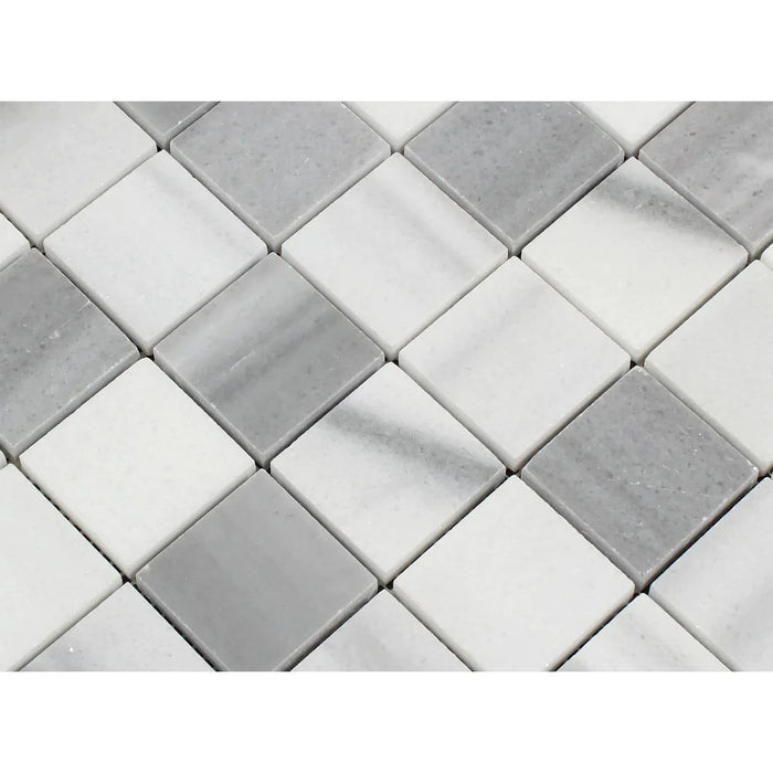 2x2" Polished Mink Marble Mosaic