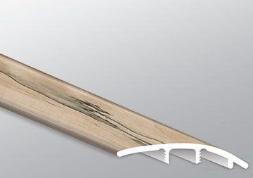 Close-up of Akadia LVT showing light oak wood texture and matte finish