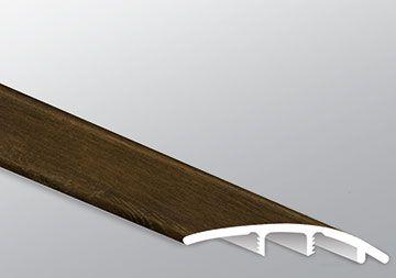 Close-up of Barrel LVT showing realistic walnut-style wood knots and matte texture