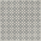 Havana Retro 8x8 Porcelain Tile with beige and taupe geometric pattern