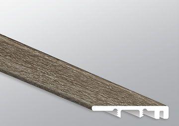 Close-up of Ludlow vinyl plank surface highlighting detailed wood texture and knots