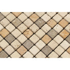 rustic travertine tumbled backsplash tile