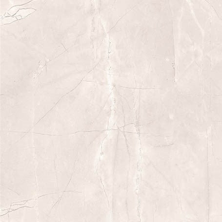 Flat lay of Pulpis Light 24x24 porcelain tile with warm gray-beige tones and sugar finish
