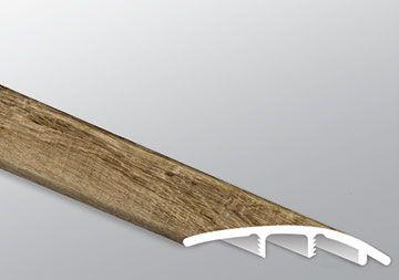 Close-up of Ryder LVT surface with dark knots and authentic wood grain texture