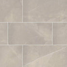 Flat view of Sande Cream Porcelain Tile in polished finish, 24x48 size, warm beige tones