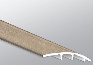 Close-up of Sandino LVT surface showing authentic knots and matte finish in 7x48 plank