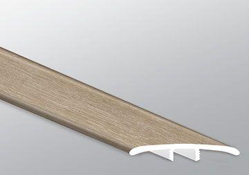 Close-up of Sandino LVT surface showing authentic knots and matte finish in 7x48 plank