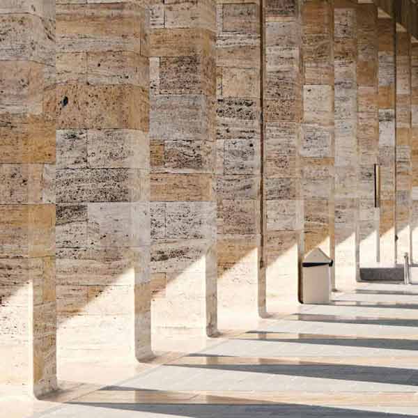 The natural warmth and enduring beauty of Travertine