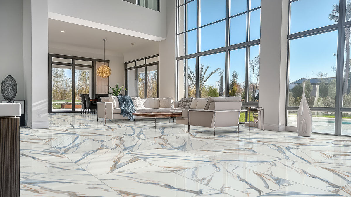 Azula porcelain tile indoor