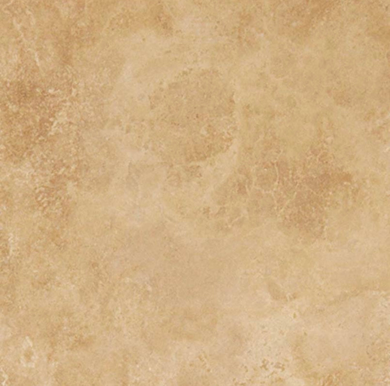 Close-up of Angelica Gold Travertine sample tile close-up with honed finish