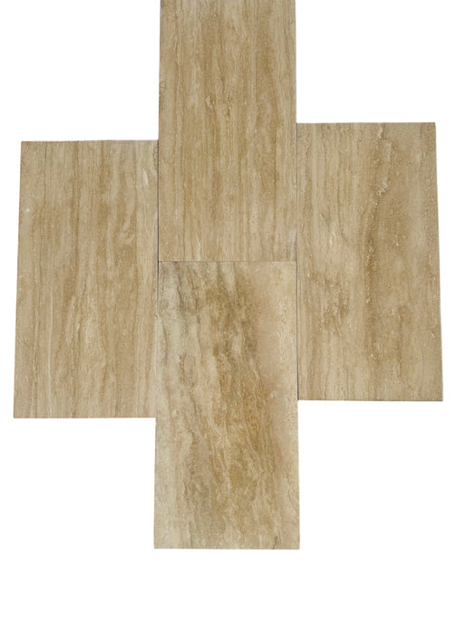 Roman Veincut Travertine 12x24 Polished