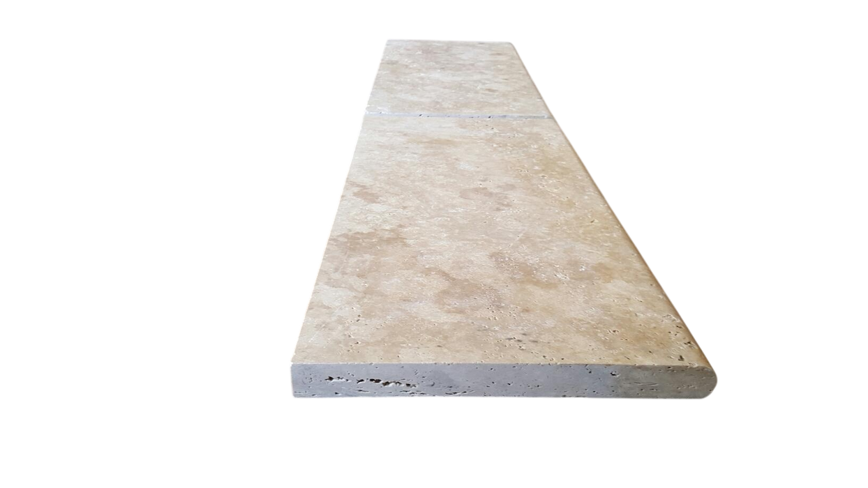 Pool Coping Ivory Travertine 12x24 2” thick