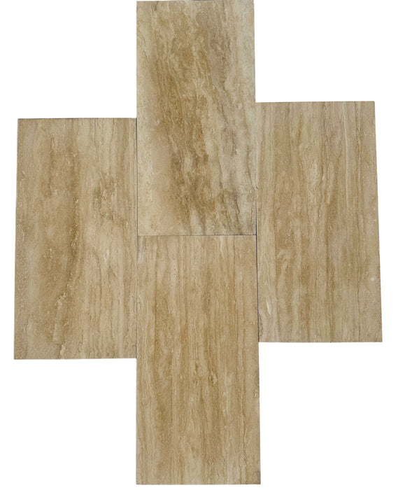 Roman Veincut Travertine 12x24 Polished