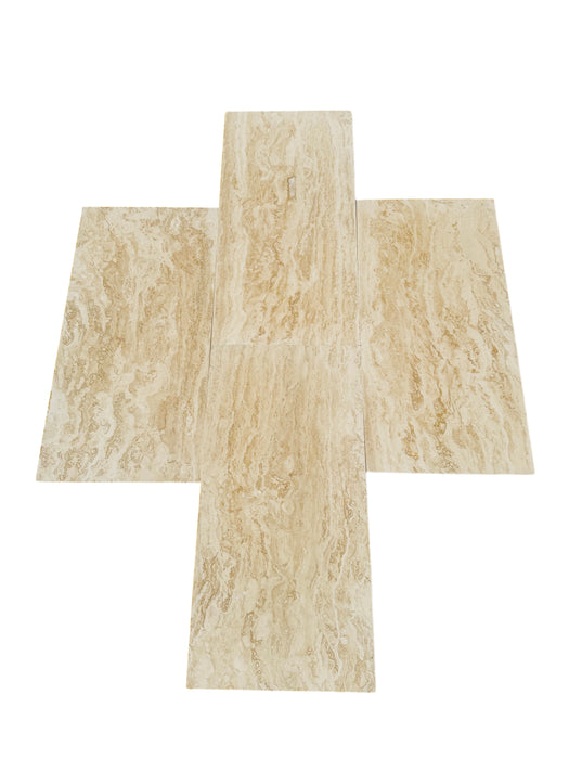 Classic Travertine Veincut 12x24 Polished