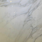 Flat view of Calacatta 18x36 Marble Tile in polished finish