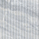 Flat view of Capri Blue Valentino Fluto Marble Tile, 12x24 honed with concave fluted ribbed design