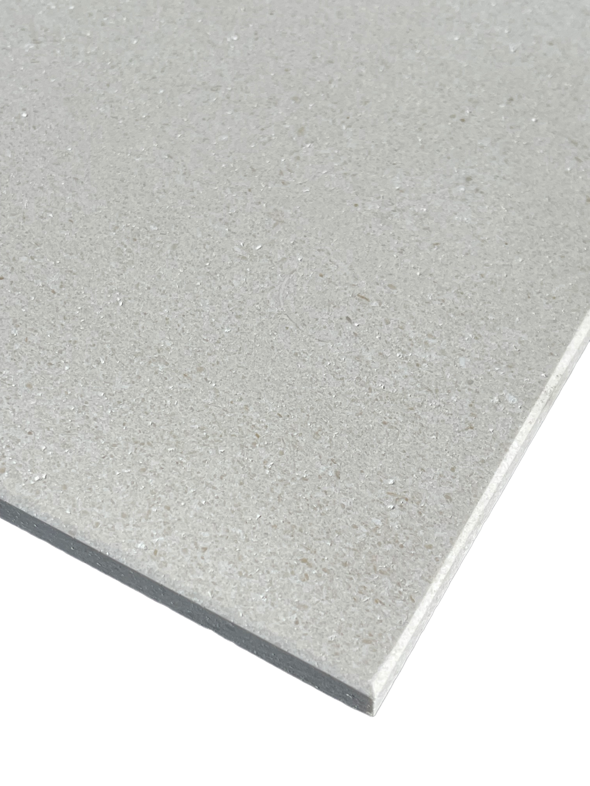 Close-up of honed Capri Limestone tile showing natural cream tone and subtle texture