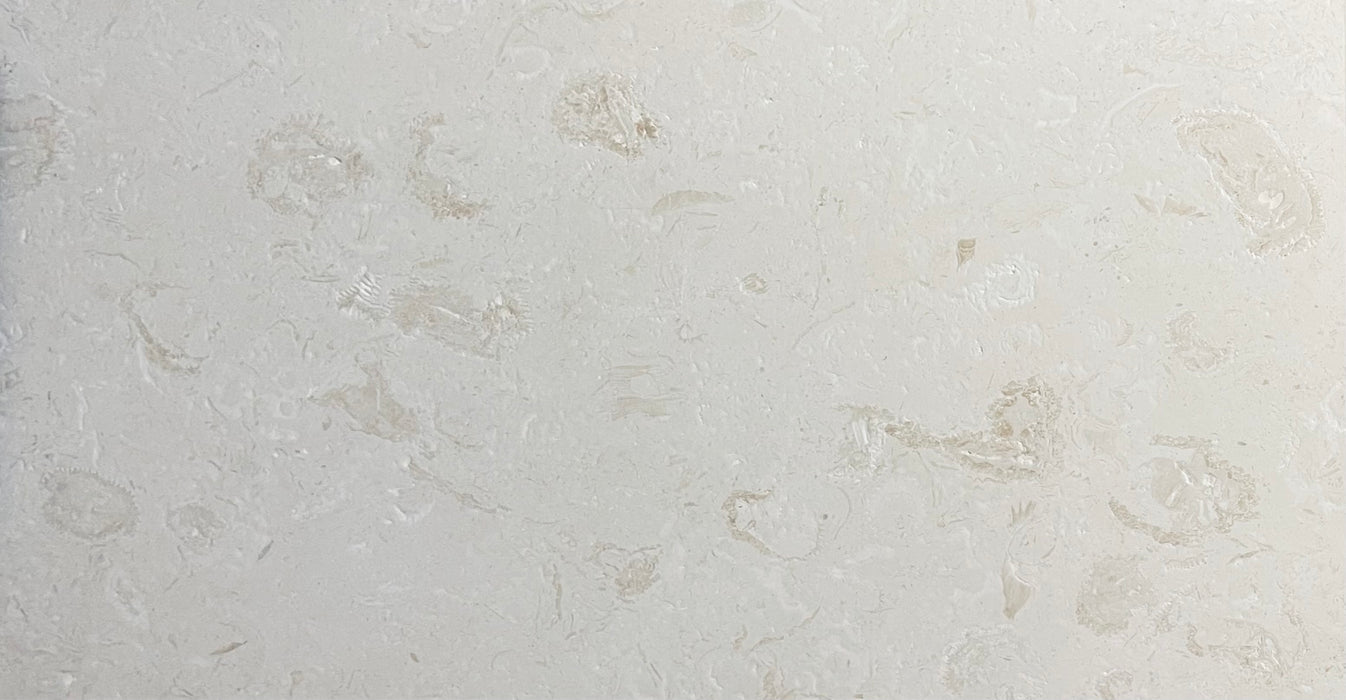 18x36 Mayra White Brushed Limestone Tile