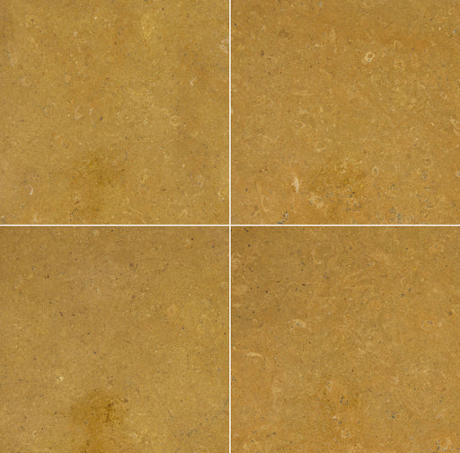 Inca Gold Marble Tile 18x18 with polished finish, golden and caramel natural tones