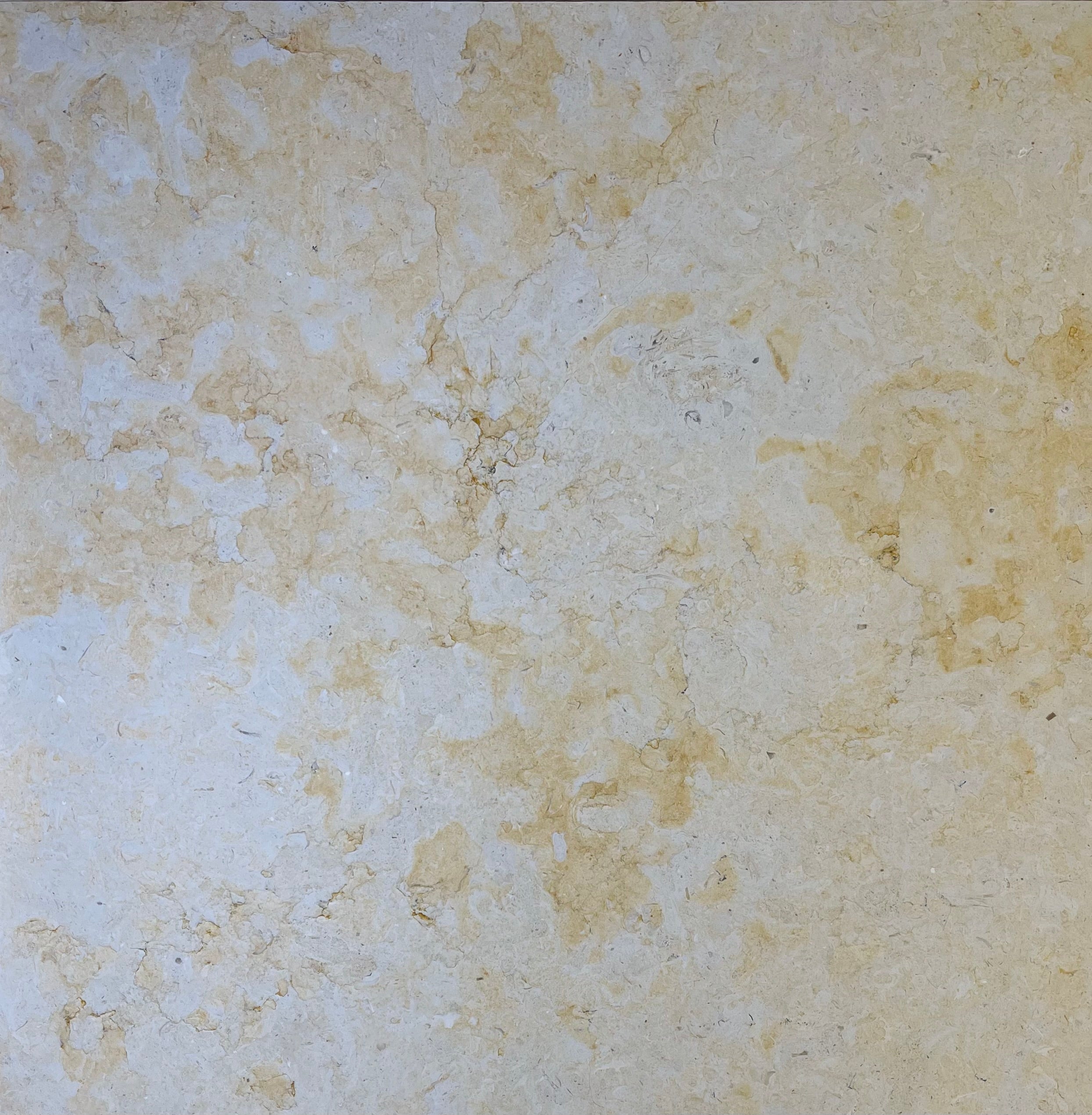 Jerusalem Gold 18x18 limestone tile leathered finish