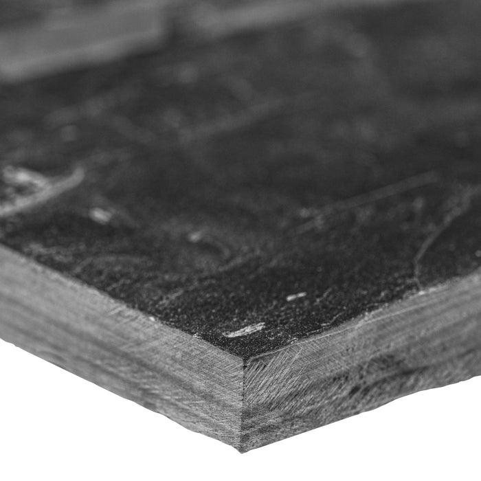 Close-up of Premium Black Slate showing rich black tone and rugged surface texture