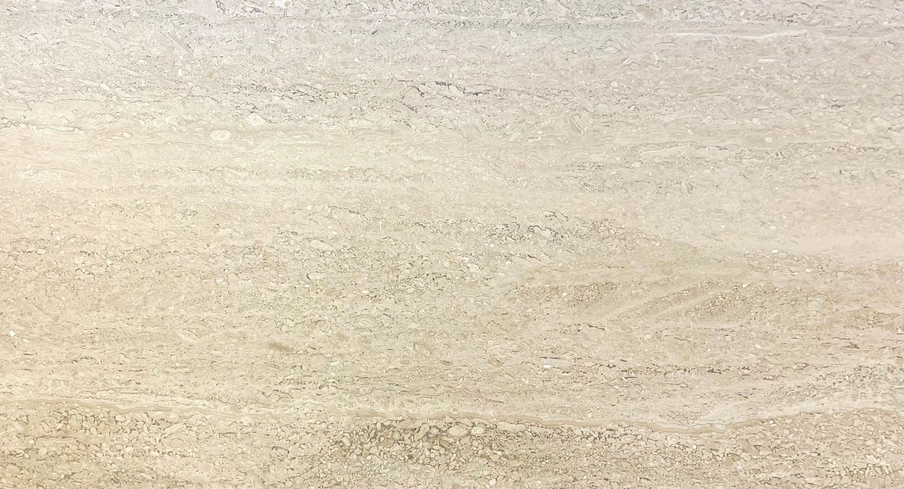 Flat view of Vera Cruz Veincut Travertine in honed filled finish, 18x36 tile