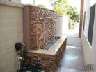 XL Rockmount Golden White Corners installed on outdoor with seamless, polished finish