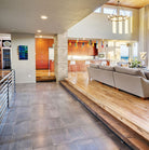 XL Rockmount Roman Beige Corners installed on interior column for a seamless, polished finish