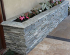 XL Rockmount Sierra Blue Corners installed on outdoor with seamless finish