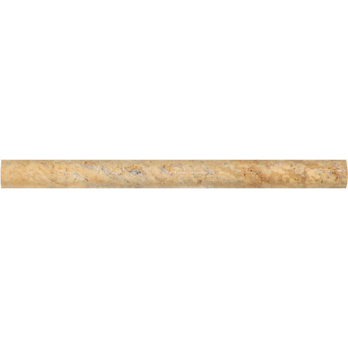 Scabos Travertine 1" Bullnose Molding