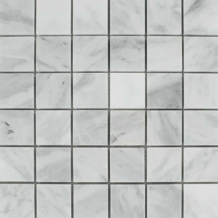 Bianco Mare Marble 2x2 mosaic tile