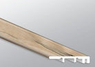 Close-up of Akadia LVT showing light oak wood texture and matte finish