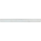 Arabescato Carrara Marble Bullnose molding 1x12 polished