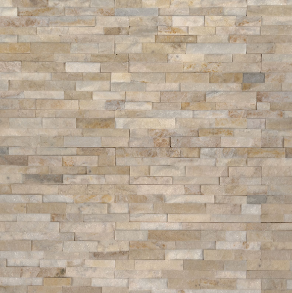 Close-up of Arctic Golden Mini showing textured split face surface