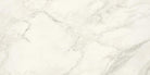 Flat lay view of Armada 24x48 polished porcelain tile with soft marble veining