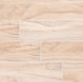 Flat lay of Aspenwood Arctic 9x48 wood-look porcelain tile in warm beige tones