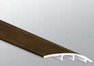 Close-up of Barrel LVT showing realistic walnut-style wood knots and matte texture