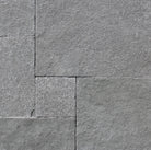 Blue Limestone Versailles Pattern Paver with tumbled finish

