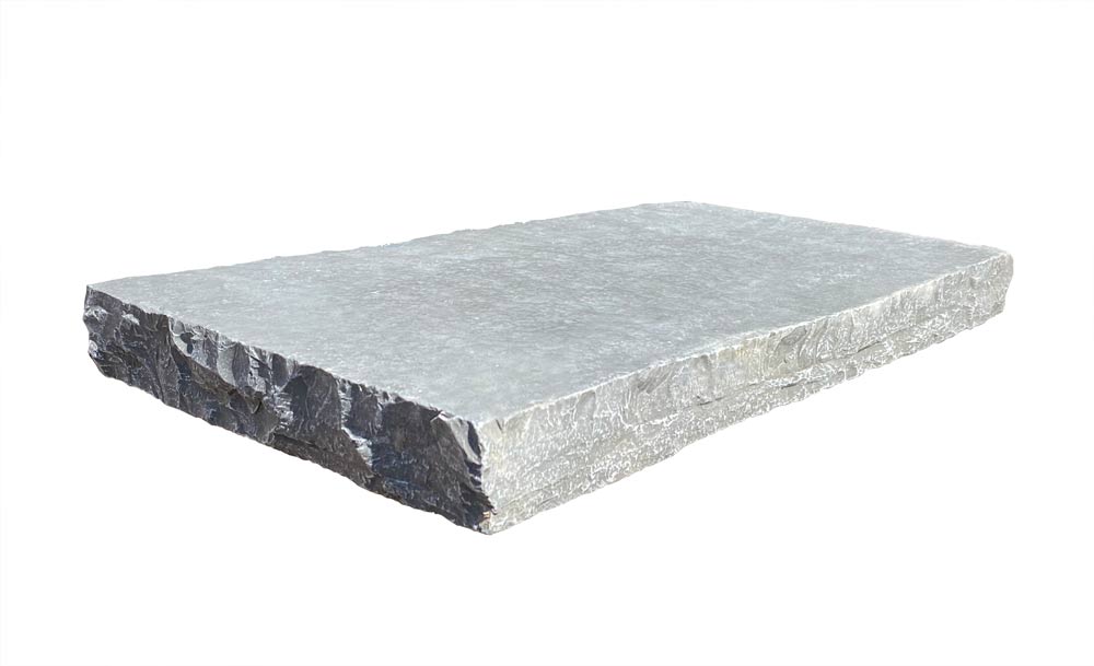 Blue limestone wall cap 12x24 2-inch thick