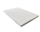 Flat view of Botticino Marble Paver 16x24 with leathered finish