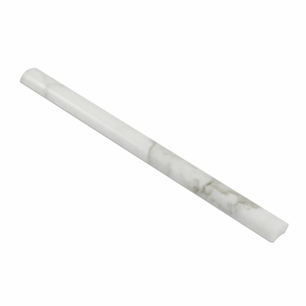 Calacatta Gold Marble Quarter Round Molding