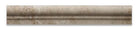 Close-up of Cappuccino Marble chair rail edge detailing in polished finish