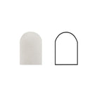 Carrara white marble pencil molding 1/2x12 bullnose profile