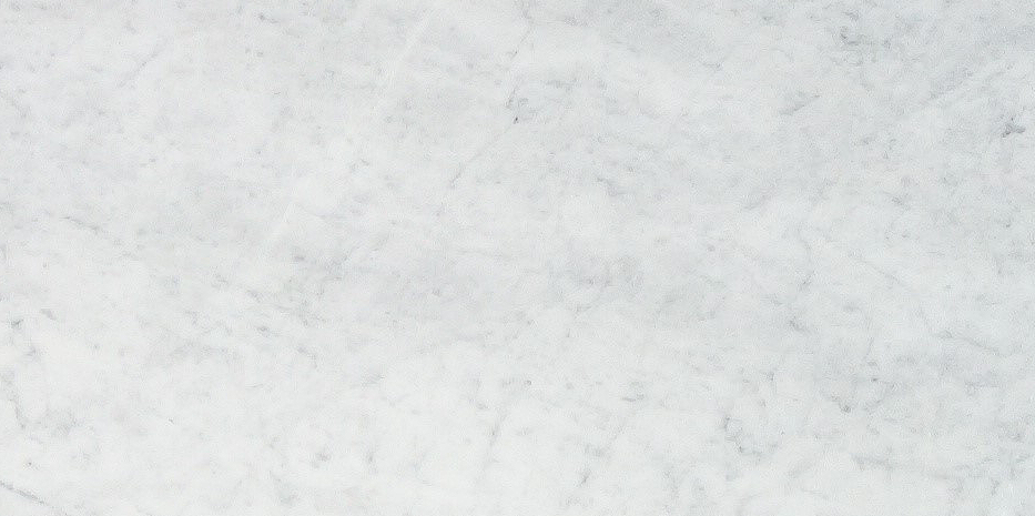 Sample cut of Carrara White Marble 12x24 tile for customer preview, honed or polished finish