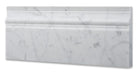 Carrara White Marble Baseboard Molding 5x12