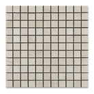Crema Marfil 1x1 polished mosaic tile sheet